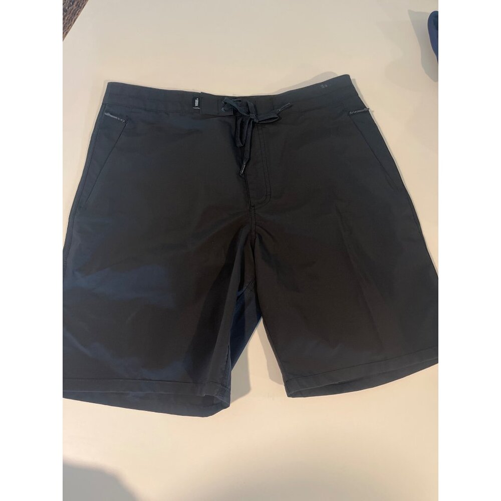Vans Mens Black Boardshorts With Drawstring Waist - Size 31 - Lightweight & Comf